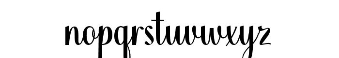 Fertune Font LOWERCASE