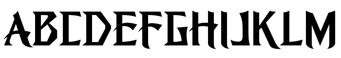 Fespyro Regular Font UPPERCASE