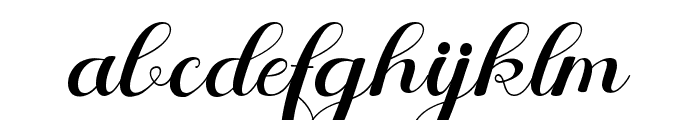Fharida Font LOWERCASE