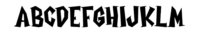 Fhium Font UPPERCASE