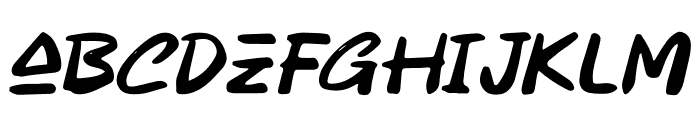 Fiberiz Italic Font LOWERCASE