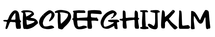 Fiberiz Font UPPERCASE