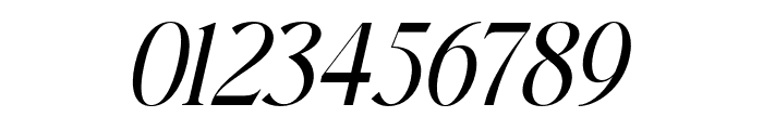 Fibonacci Italic Font OTHER CHARS