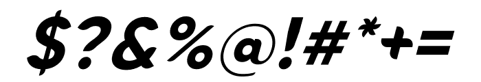 Fibonachi Bold Italic Font OTHER CHARS