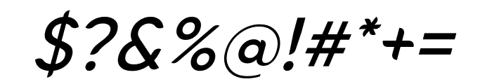 Fibonachi Italic Font OTHER CHARS