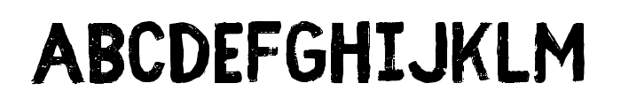 FibreVintageFull-Bold Font UPPERCASE