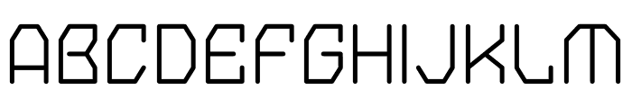 Fibril Font UPPERCASE