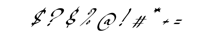 Fieldsttone Italic Font OTHER CHARS
