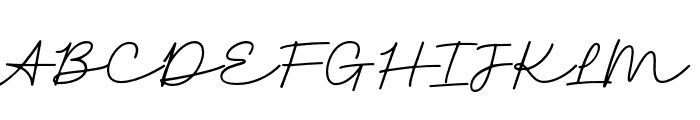 Fierd Script Regular Font UPPERCASE