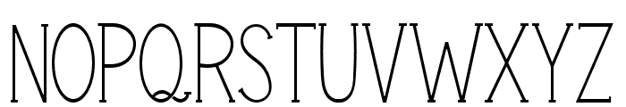 Fiesta_Serif Regular Font UPPERCASE