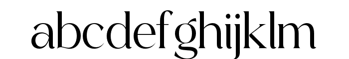 FiftyHolliwing-Regular Font LOWERCASE
