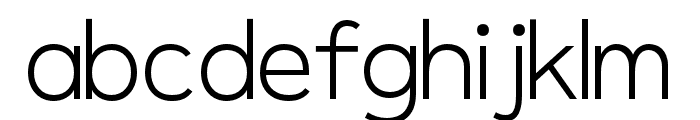 Figerona-ExtraLight Font LOWERCASE