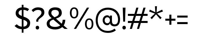 Figerona-Regular Font OTHER CHARS