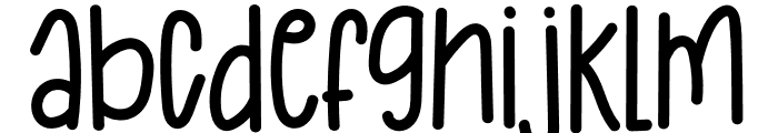 FighTing Font LOWERCASE