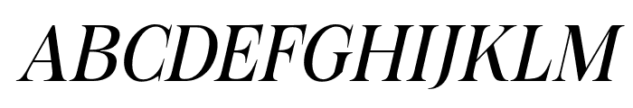 Figo Shiftz Editorial Italic Font UPPERCASE