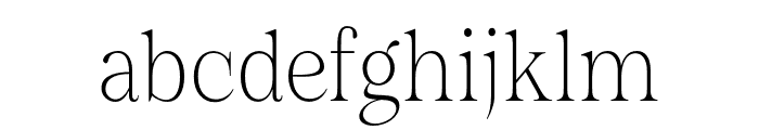 Figo Shiftz Editorial Thin FONT