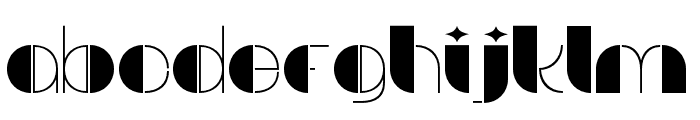 Figuero Regular Font LOWERCASE