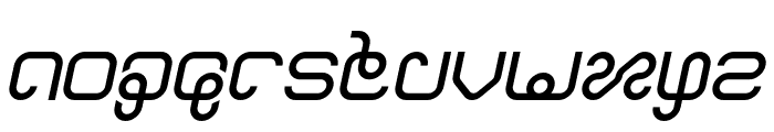 Figuratively Italic Font LOWERCASE