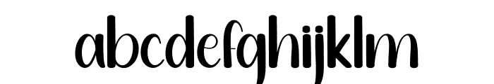 Figure Font LOWERCASE