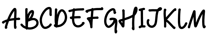 Fihi Regular Font UPPERCASE