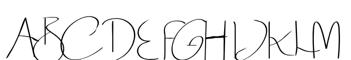 Fijkal Font UPPERCASE