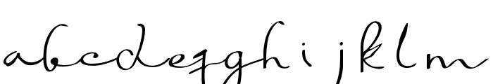 Fijkal Font LOWERCASE