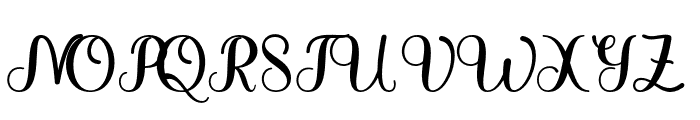 Filgana Font UPPERCASE