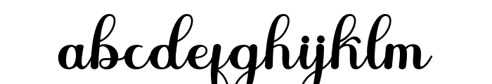Filgana Font LOWERCASE