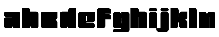 Filine Qiqah Heavy Font LOWERCASE