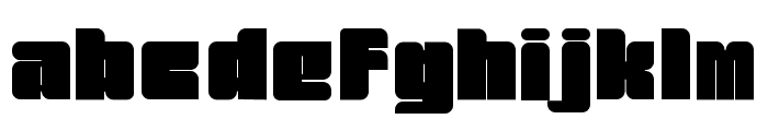 FilineQiqah-Heavy Font LOWERCASE