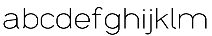 FilmFictionSemiX-XLight Font LOWERCASE