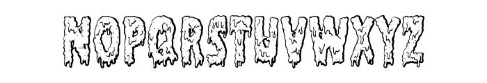 Filthy Creation Drop Shadow Font UPPERCASE