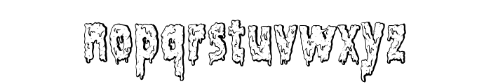 Filthy Creation Drop Shadow Font LOWERCASE