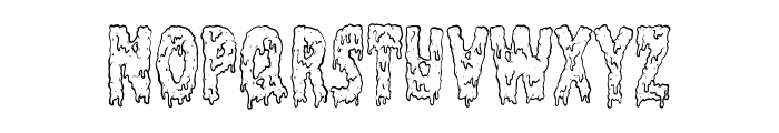 Filthy Creation Hand Drawn Font UPPERCASE