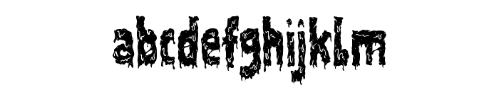 Filthy Creation Inner Font LOWERCASE
