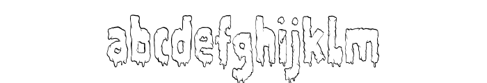 Filthy Creation Outer Alt Font LOWERCASE