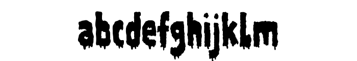 Filthy Creation Regular Alt Font LOWERCASE