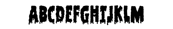 Filthy Creation Font UPPERCASE
