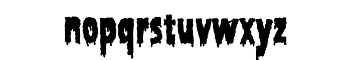 Filthy Creation Font LOWERCASE