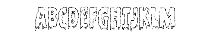 FilthyCreationOuter Font UPPERCASE