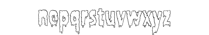 FilthyCreationOuter Font LOWERCASE