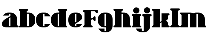 FimeBonidh-Regular Font LOWERCASE