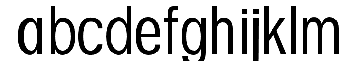 Finary regular Font LOWERCASE