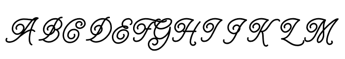 Finch Font UPPERCASE