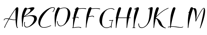 Findlove Italic Font UPPERCASE