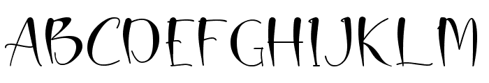 Findlove Font UPPERCASE
