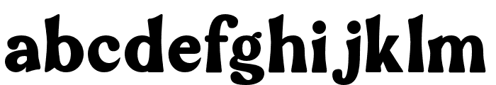 FineOrange Font LOWERCASE