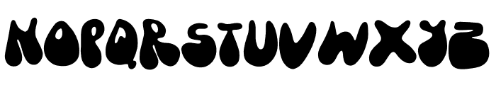 Finest Groovy Font UPPERCASE