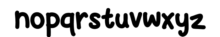 Finest Hour Fu Font LOWERCASE