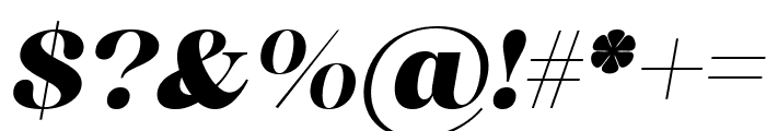 Finestly Natural Italic Font OTHER CHARS